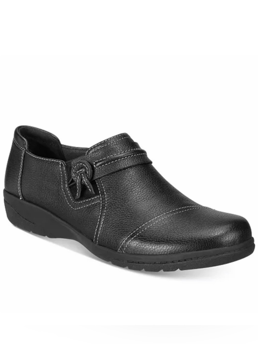 Clarks Collection Women's Cheyn Madi Black Flats